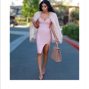 Blush Bandage Dress